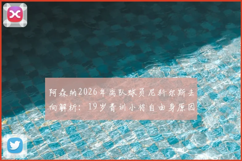 阿森纳2026年离队球员尼科尔斯去向解析:19岁青训小将自由身原因、技术水平及未来下家预测