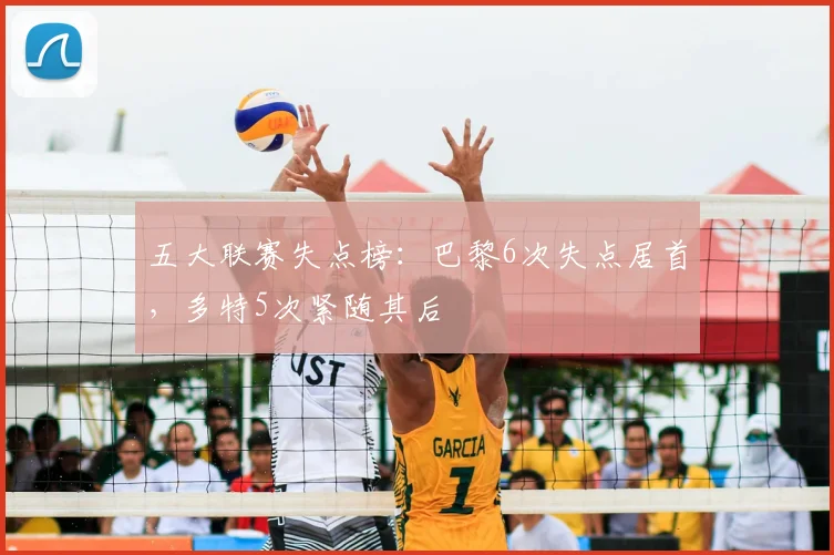 五大联赛失点榜:巴黎6次失点居首,多特5次紧随其后